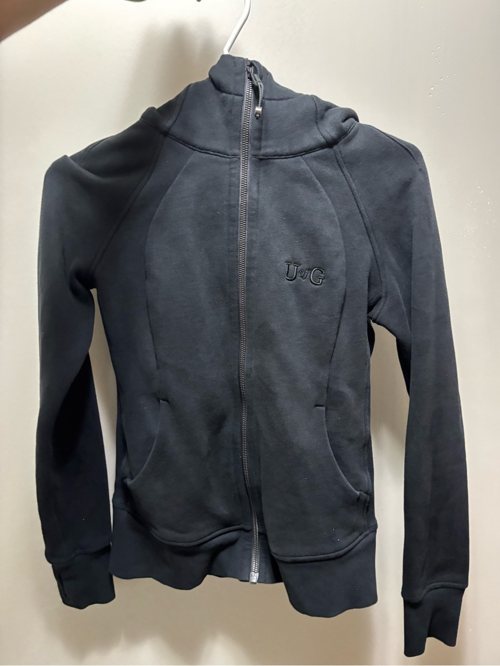 Lululemon Black Full-Zip Hoodie in good condition
